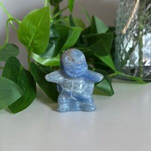 Blue Adventurine Squirtle Carving